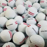 Red Stripe Limited Flight Used Golf Balls A-B  (4513414971474)