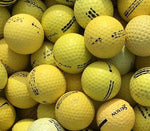 Range Practice Yellow Used Golf Balls D Grade (4462810431570)